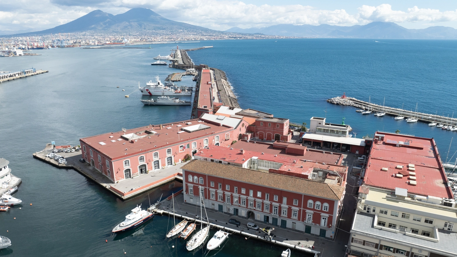 Marina Militare di Napoli: set della fiction 'Mare Fuori'