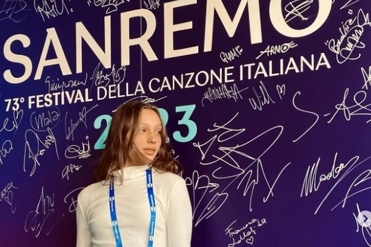 Sarah Toscano al Festival di Sanremo 2023