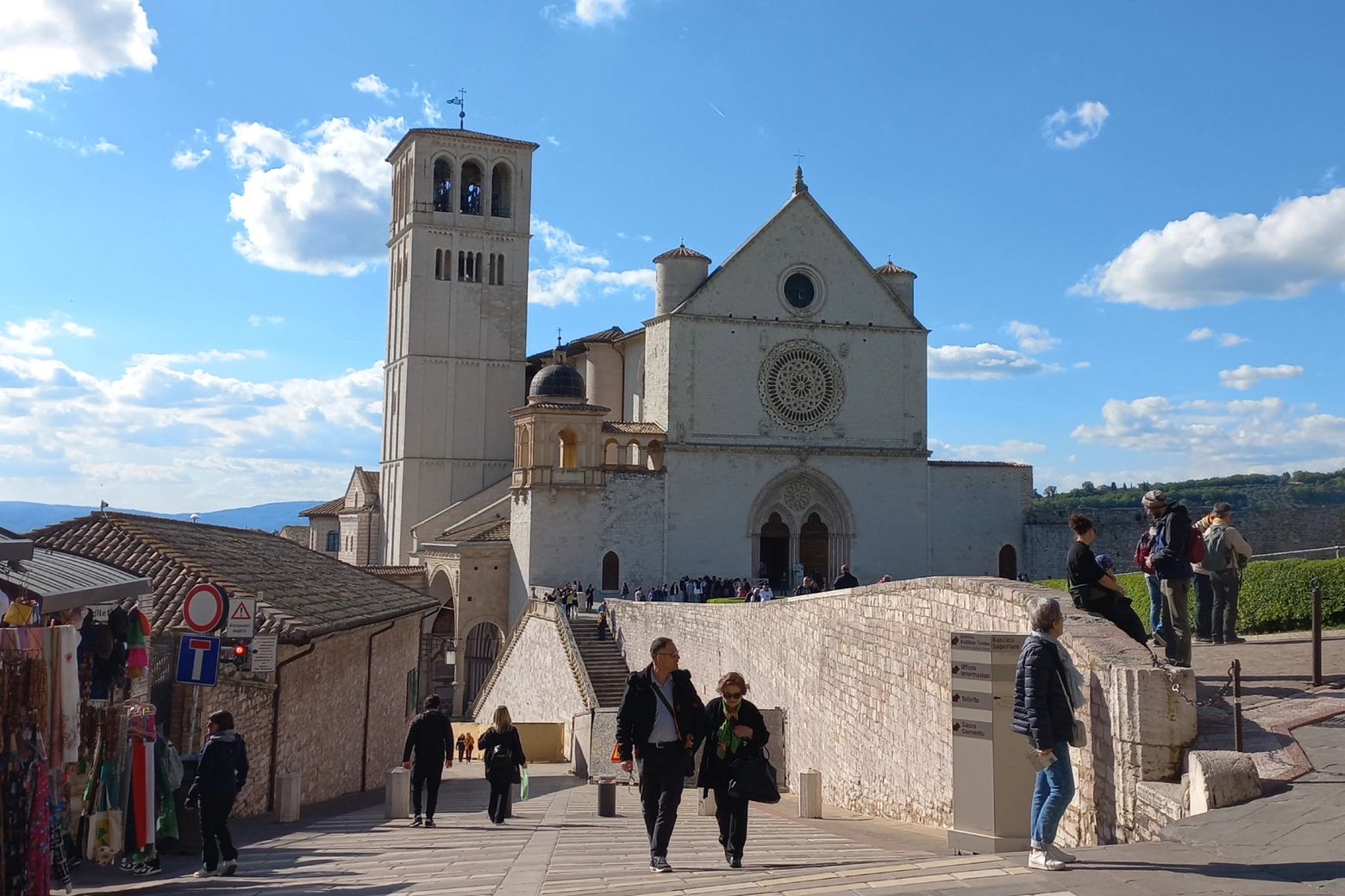 Assisi, basilica di Santa Chiara