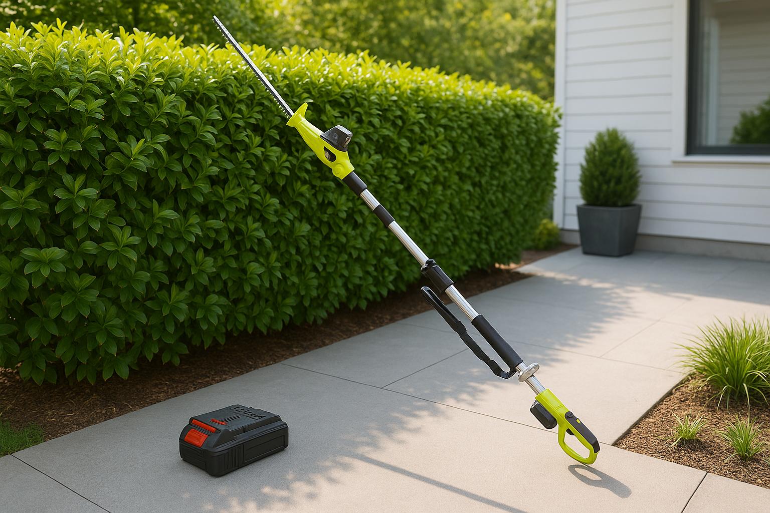 il kit per la manutenzione del giardino tagliasiepi telescopico in offerta flash su amazon