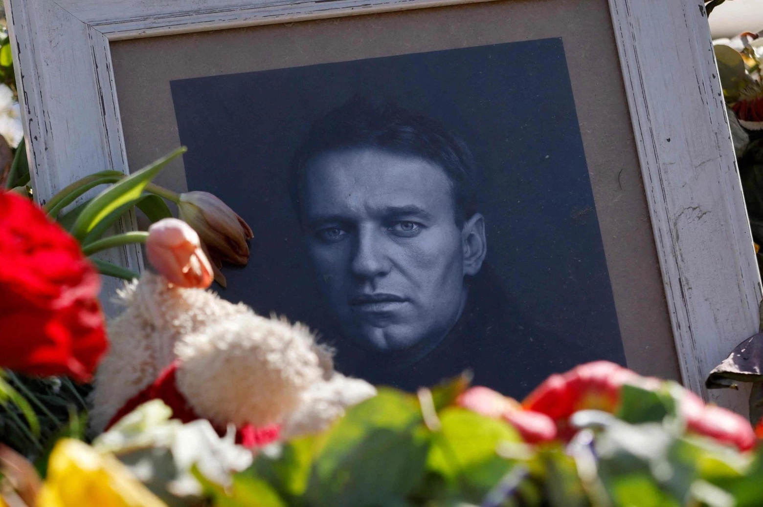 Commemorazione a Berlino di Alexey Navalny, il dissidente russo morto in carcere