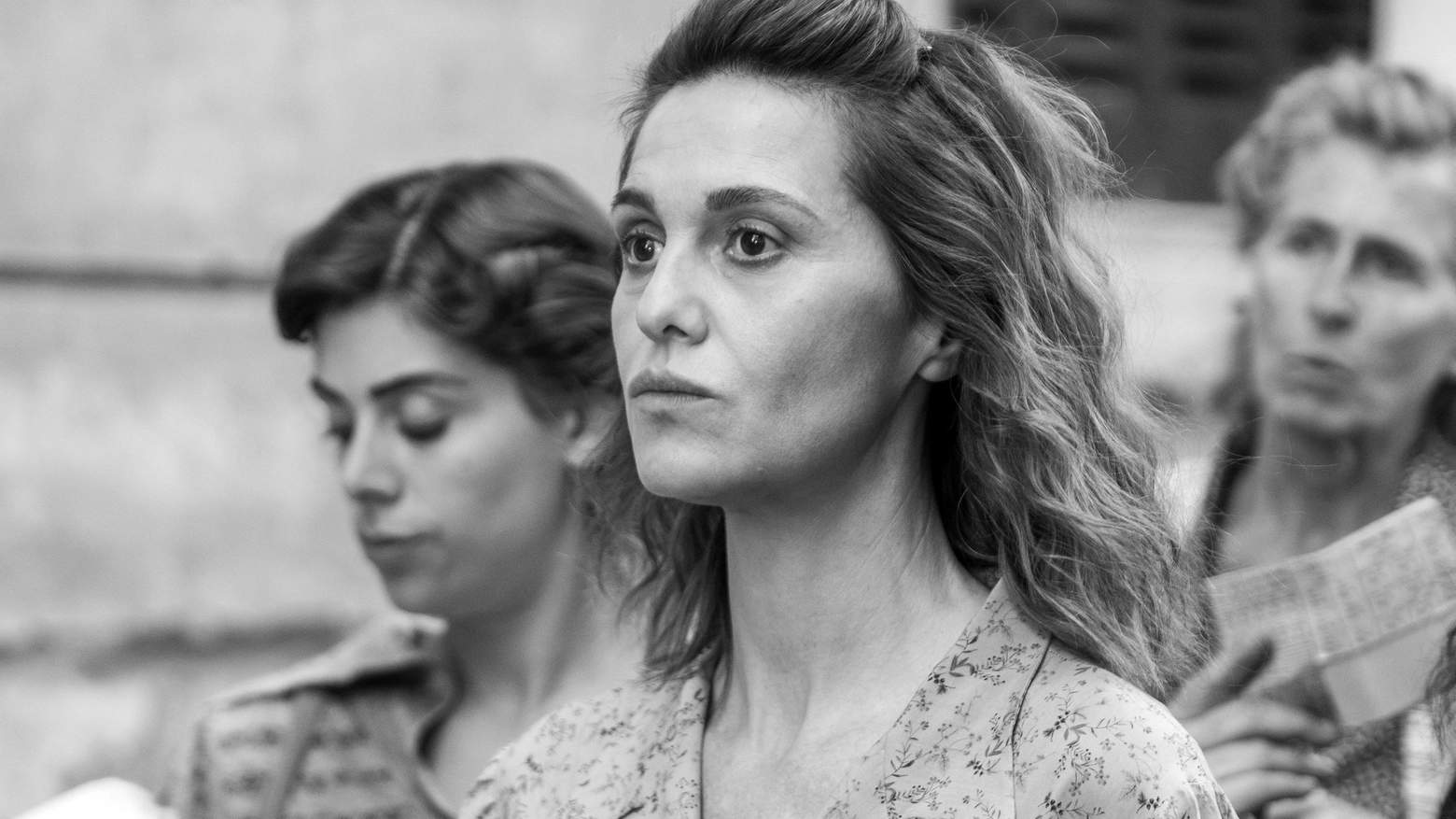 Paola Cortellesi, protagonista e regista del film 'C'è ancora domani' (Ansa)