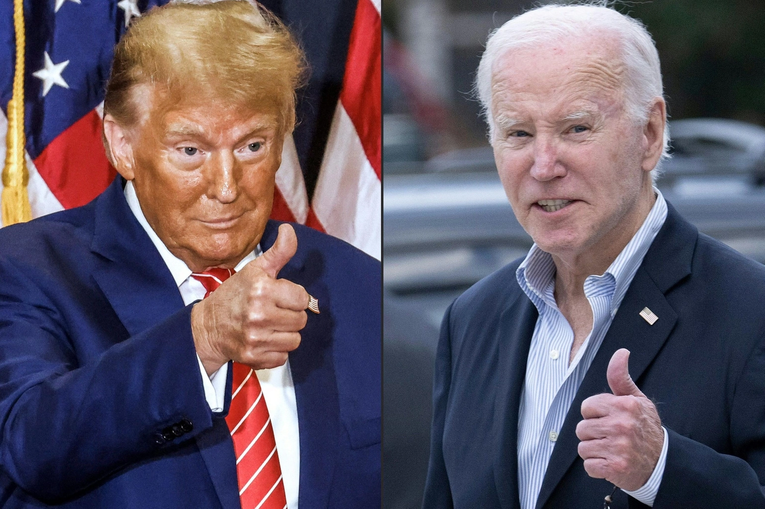 Donald Trump e Joe Biden, i candidati alle elezioni Usa