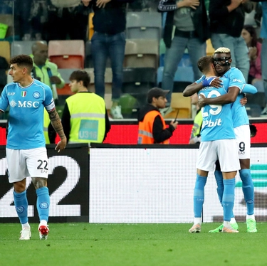 Udinese-Napoli 1-1, Success replica nel recupero a Osimhen