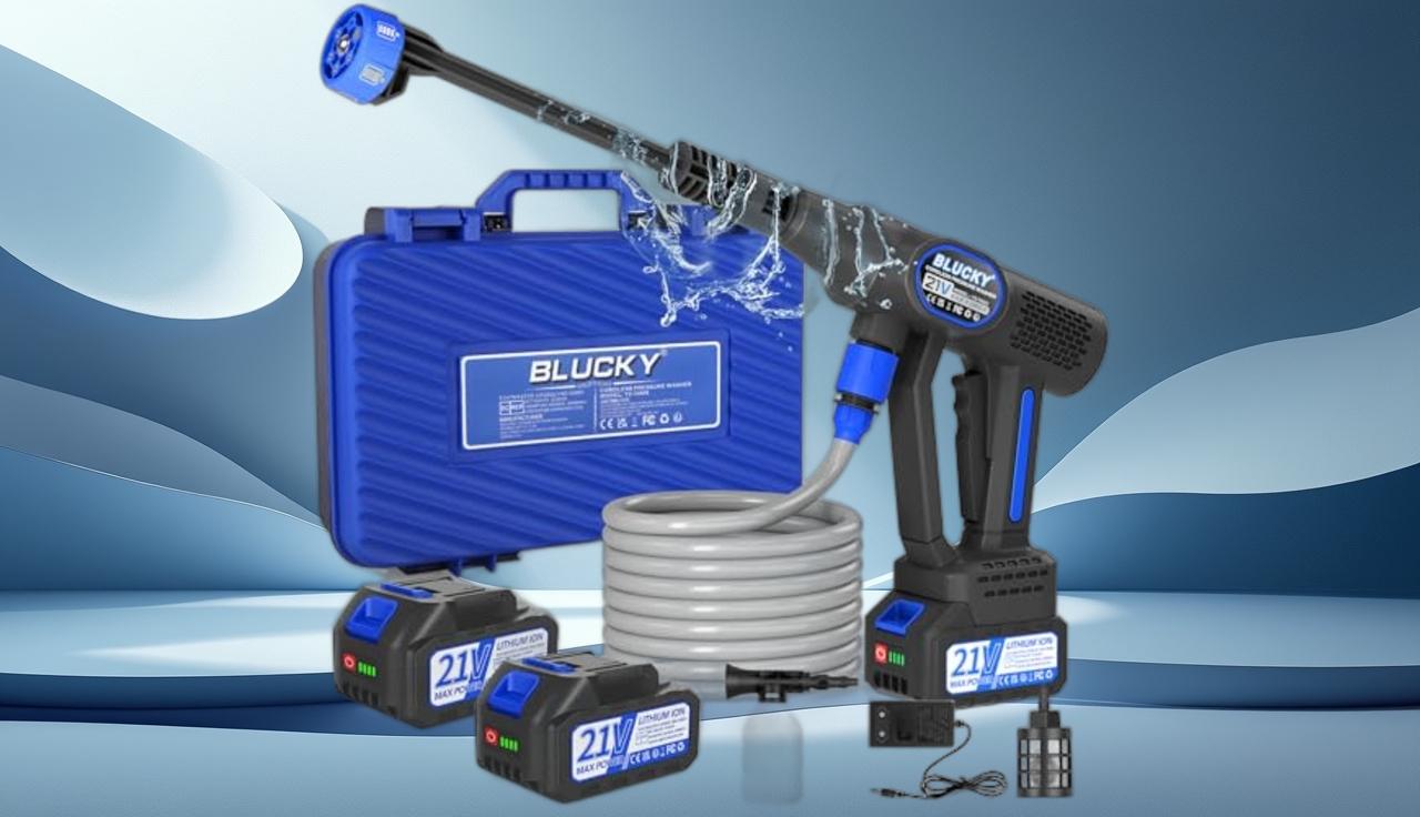 Idropulitrice Blucky da Quotidiano.net Idropulitrice Blucky su Amazon pratica versatile e super scontata 5