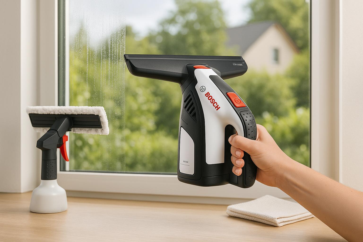 Il segreto per vetri perfetti? Il lavavetri Bosch: oggi lo trovi scontato del 29% su Amazon
