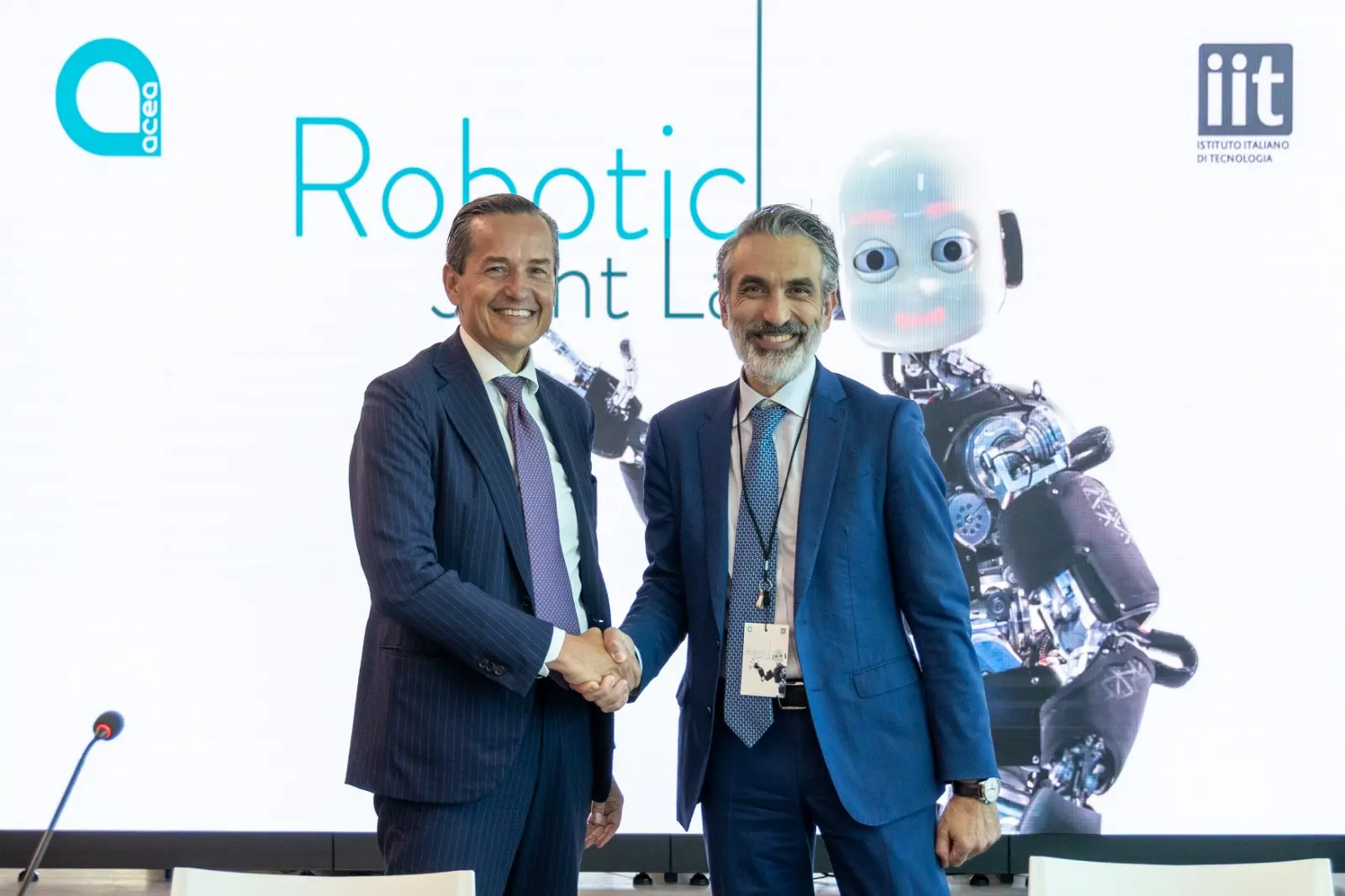 Nasce Robotic Joint Lab: Acea e IIT insieme per il primo laboratorio di robotica in Italia