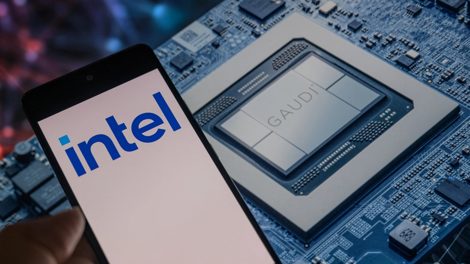 La multinazionale americana Intel produce microprocessori (Afp)