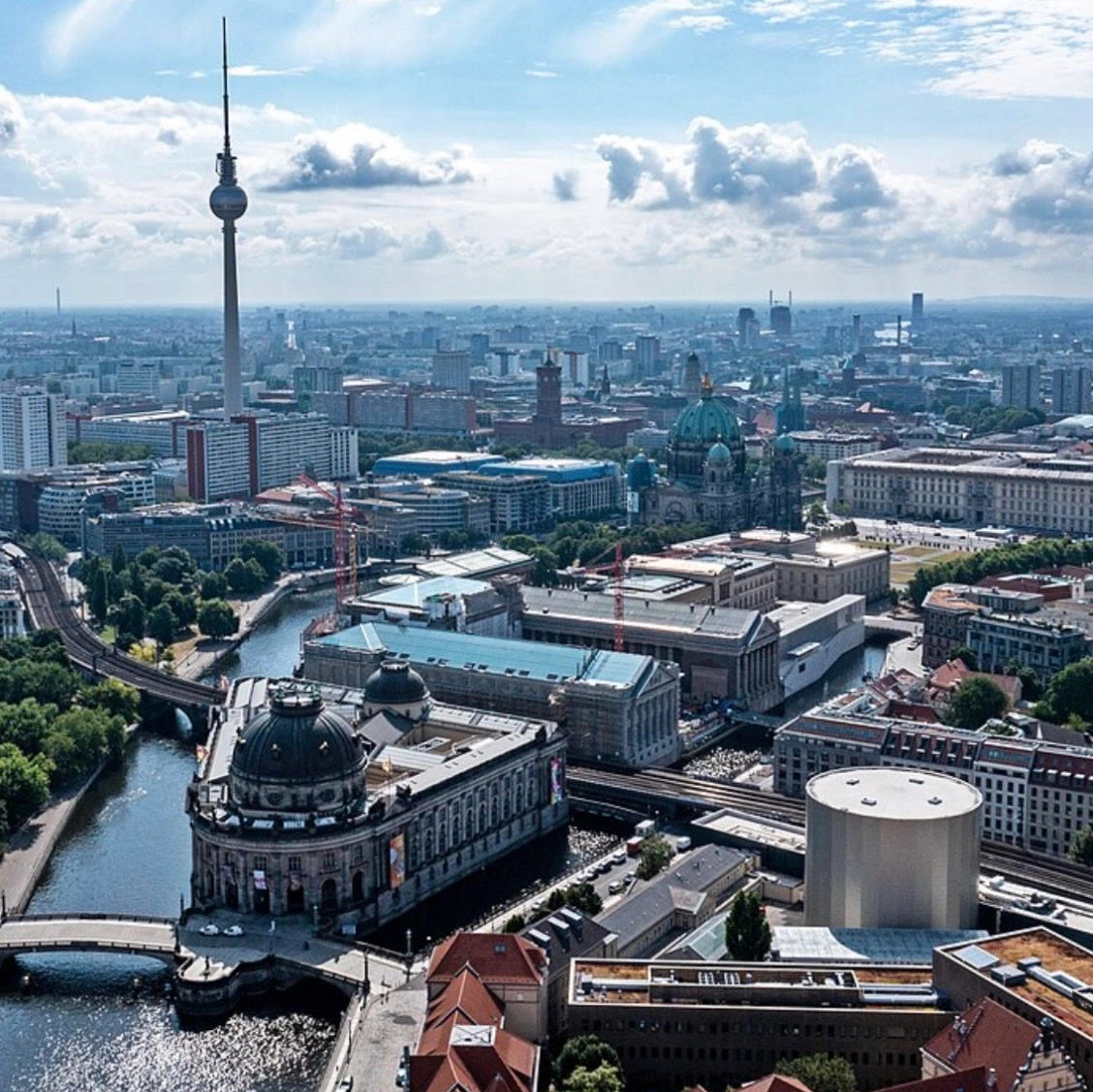Veduta aerea di Berlino