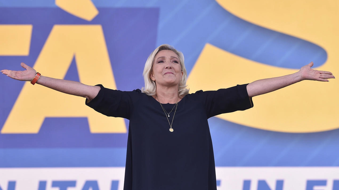 Marine Le Pen, fondatrice  Rassemblement National, erede del Front National