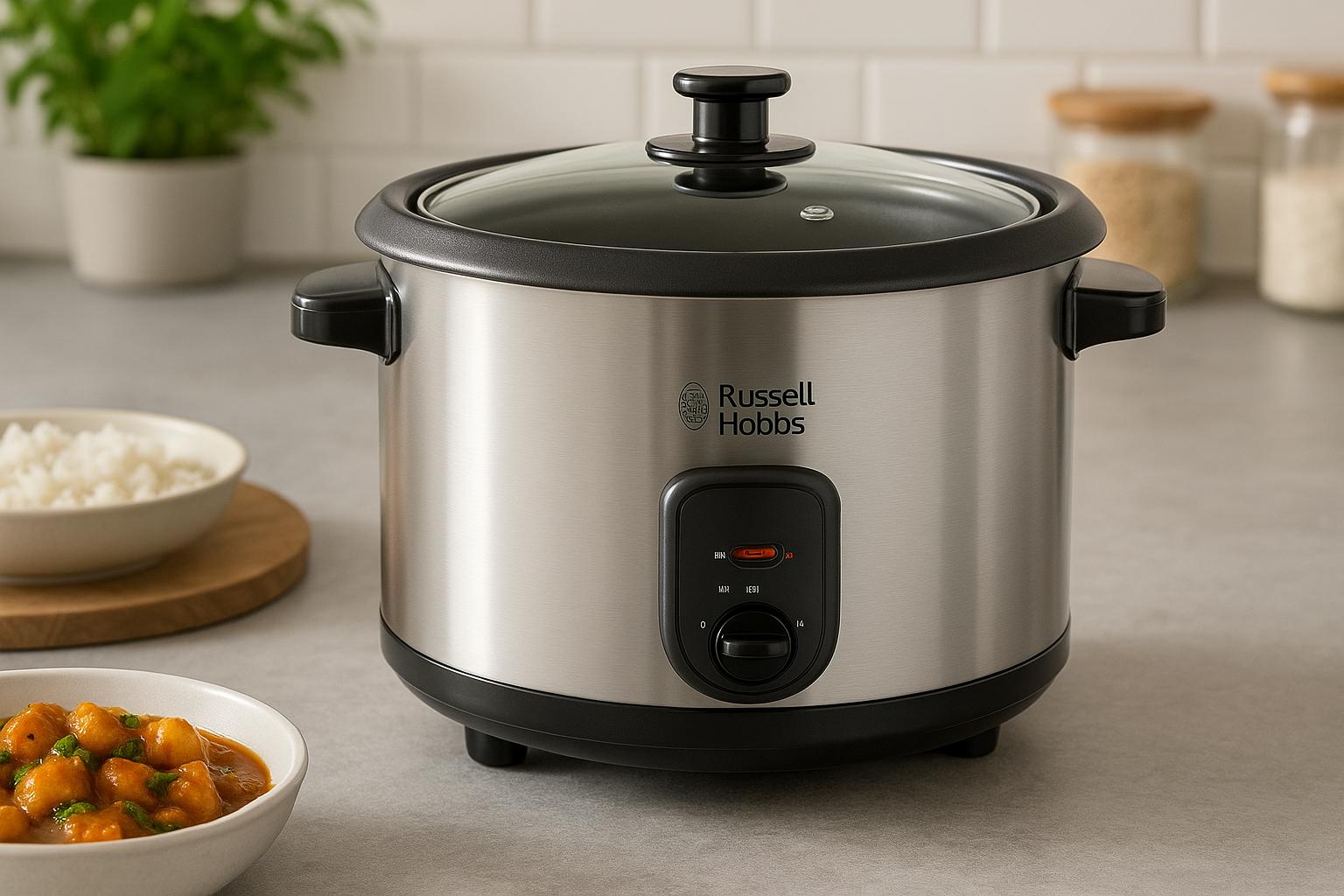 cucina in automatico con il cuociriso multifunzione di russell hobbs oggi in offerta limitata