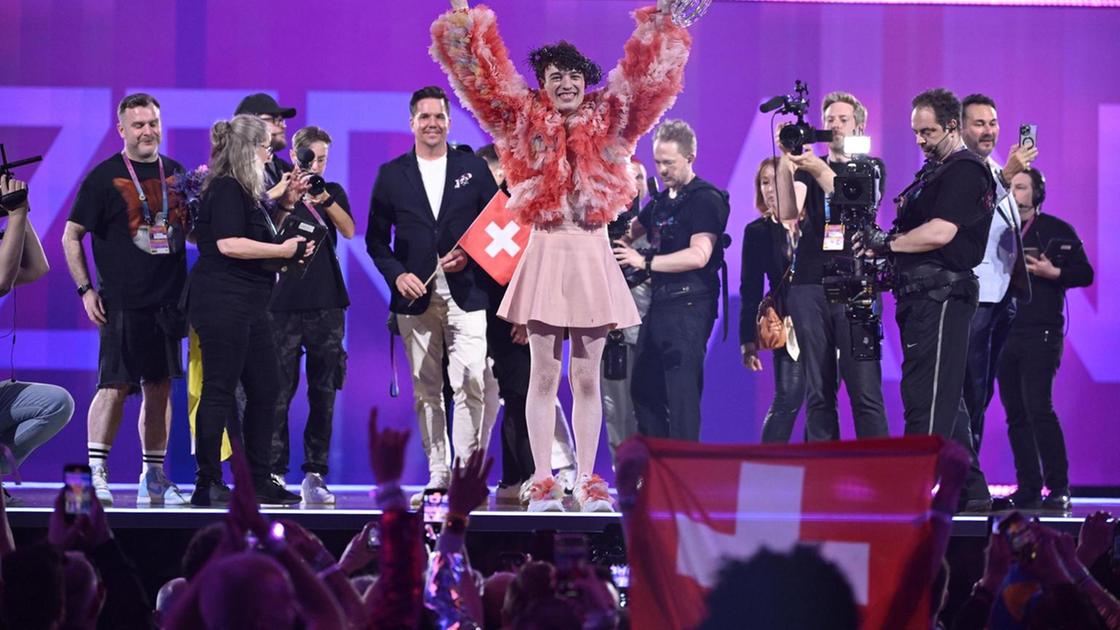 Eurovision, record di ascolti, picco di 6,7 milioni per Mango