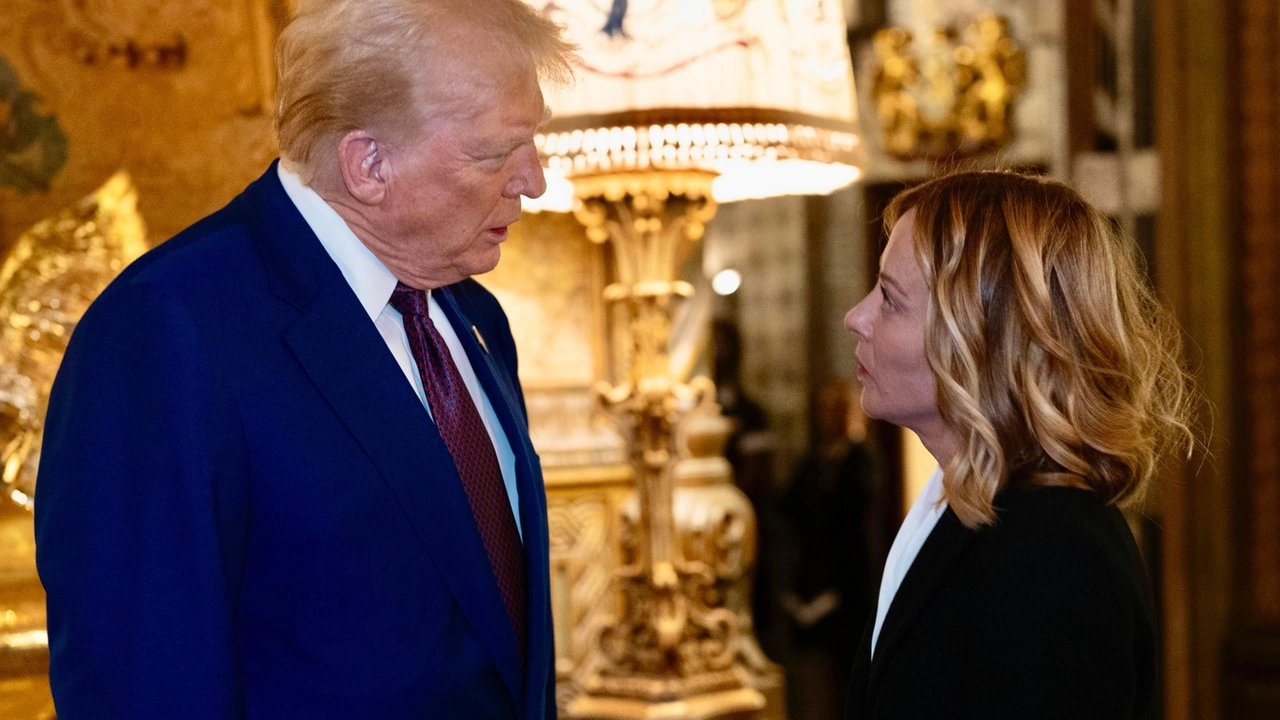 Donald Trump e Giorgia Meloni