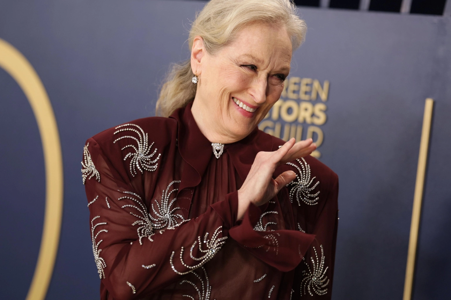 L'attrice Meryl Streep