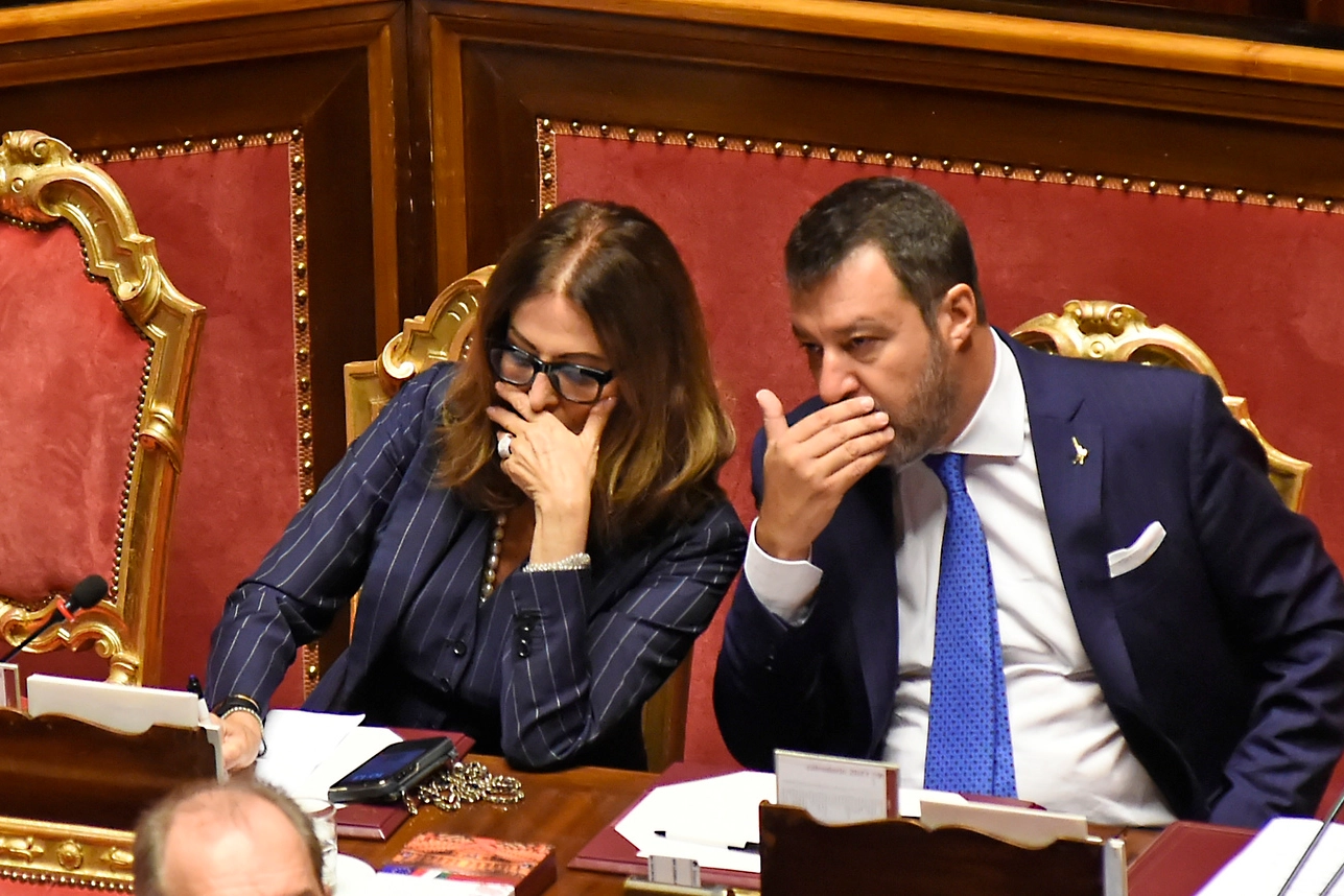 Daniela Santanchè e Matteo Salvini non erano presenti in Aula
