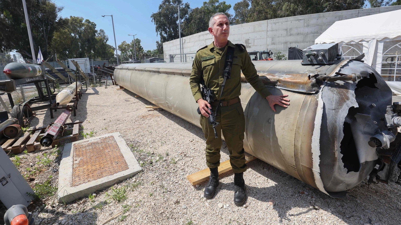 Il portavoce dell'esercito israeliano, Daniel Hagari