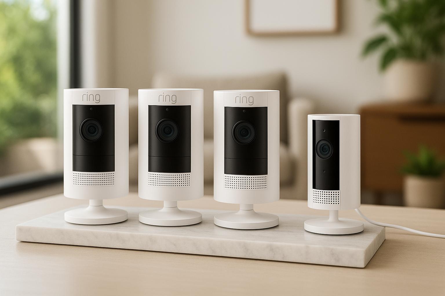 Quattro videocamere Ring a prezzo imbattibile: risparmi quasi 100€