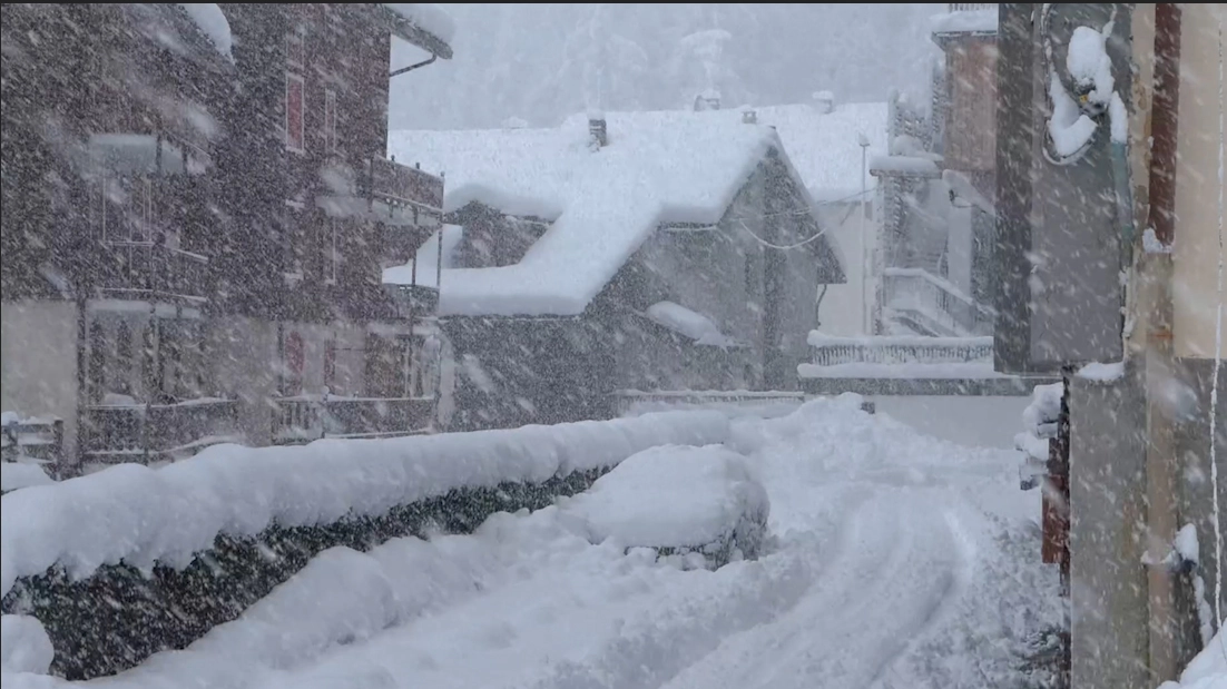 La super nevicata in Piemonte