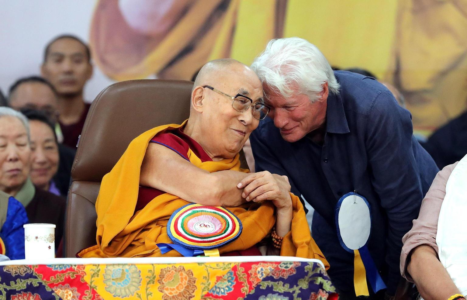Anche Richard Gere al compleanno del Dalai Lama Anche Richard Gere al compleanno del Dalai Lama