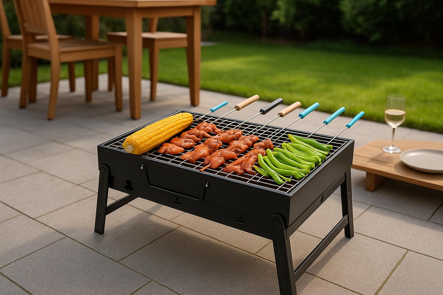 compatto potente scontato il barbecue da tavolo che fa la differenza lo trovi su amazon ad un prezzo shock