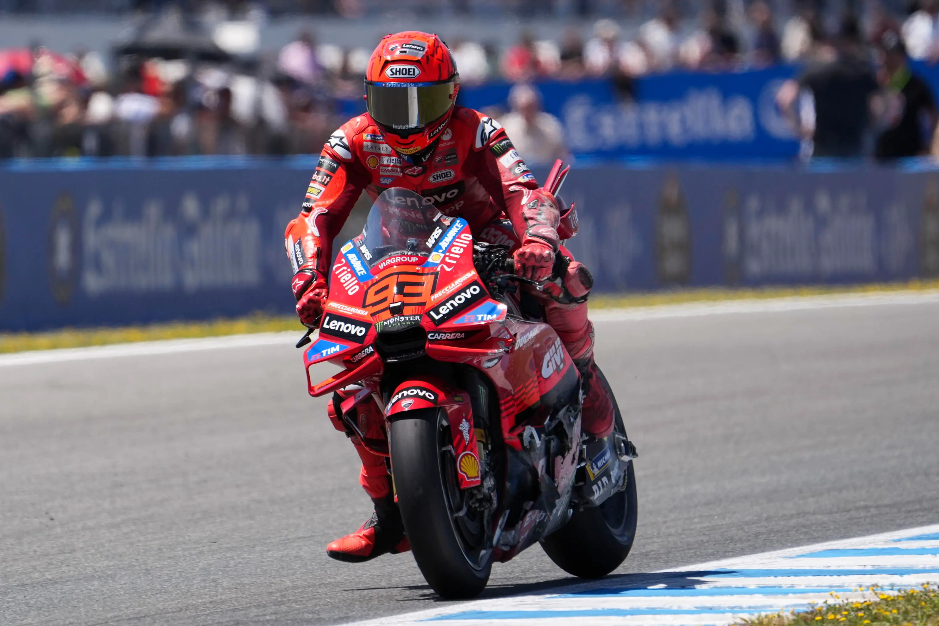 Motogp, Marquez guarda il futuro: “Telaio ok, ma non vogliamo perdere la base”