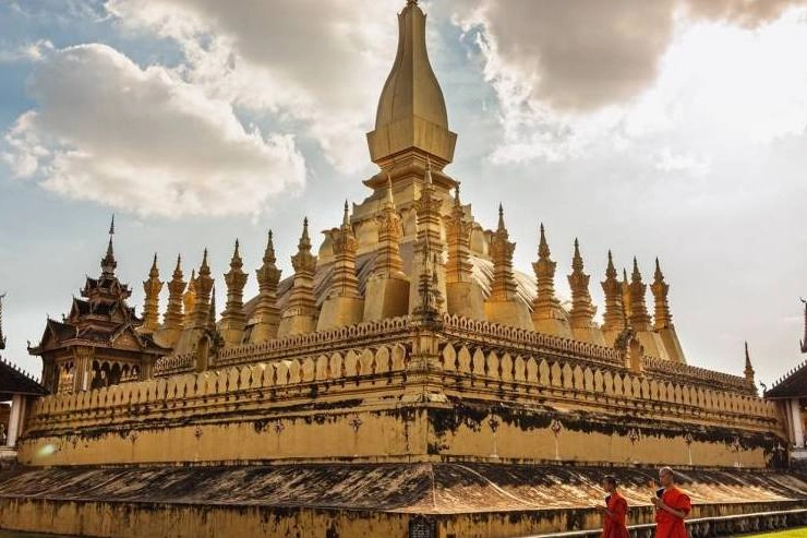 Tempio buddhista a Vientiane