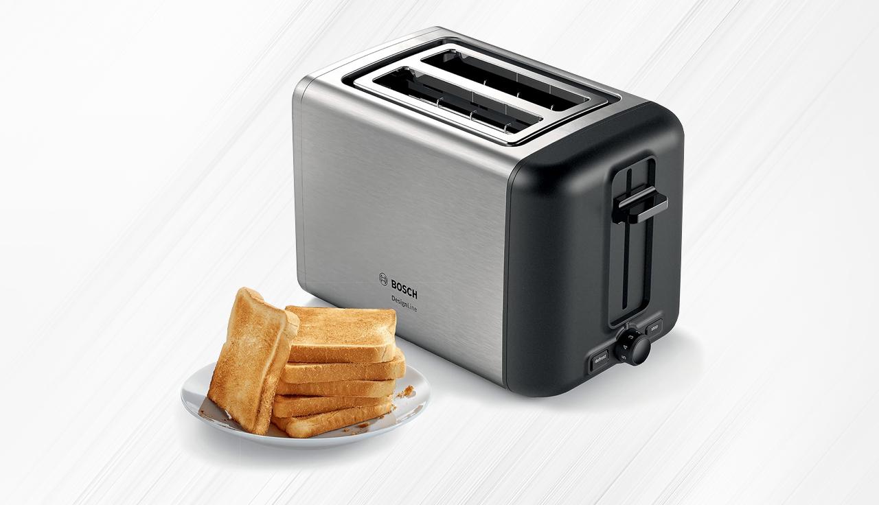Colazione perfetta con il tostapane Bosch, in offerta lampo al 27% di sconto Colazione perfetta con il tostapane Bosch, in offerta lampo al 27% di sconto