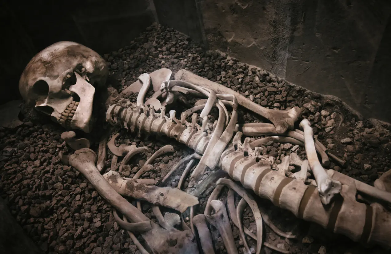 Crolla il muro di una chiesa in Portogallo ed emergono 12 scheletri, come in un film horror