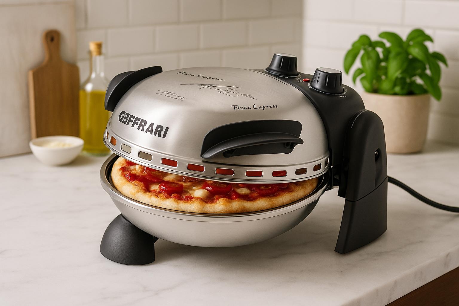 la pizza perfetta in 5 minuti questo forno casalingo 232 in super offerta per poche ore
