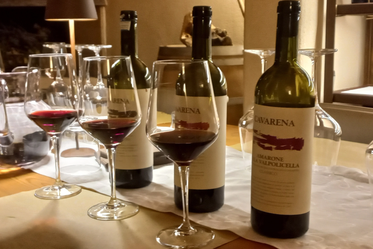 Degustazione vini Cavarena