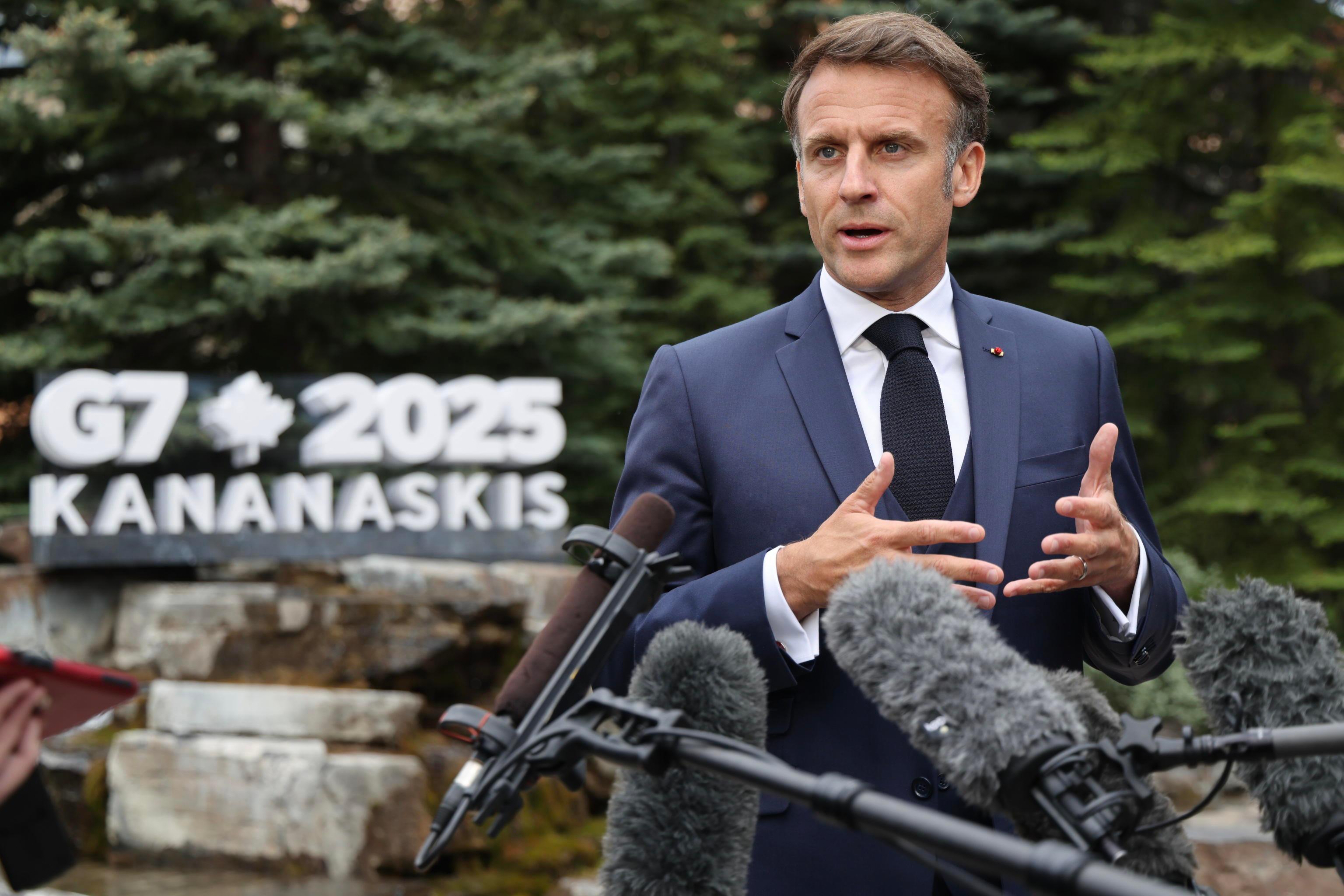Macron: “Stop ai raid di Israele”. Meloni in pressing: “Negoziati subito” Macron: “Stop ai raid di Israele”. Meloni in pressing: “Negoziati subito”