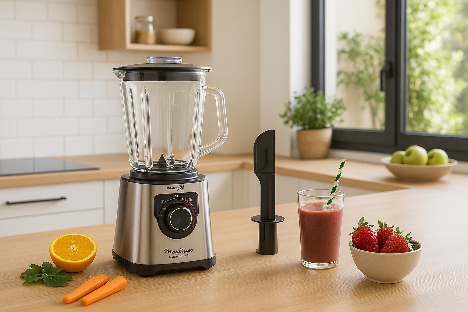 il frullatore che fa tutto da solo frulla trita e si pulisce moulinex in super sconto 33