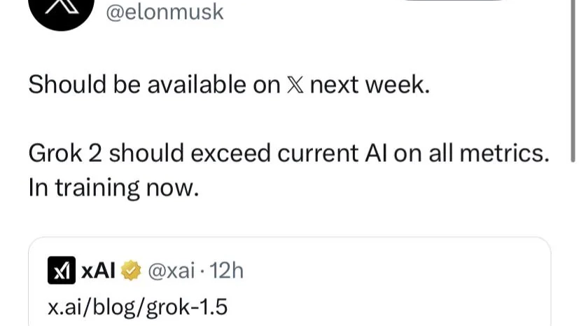 L'annuncio di Musk
