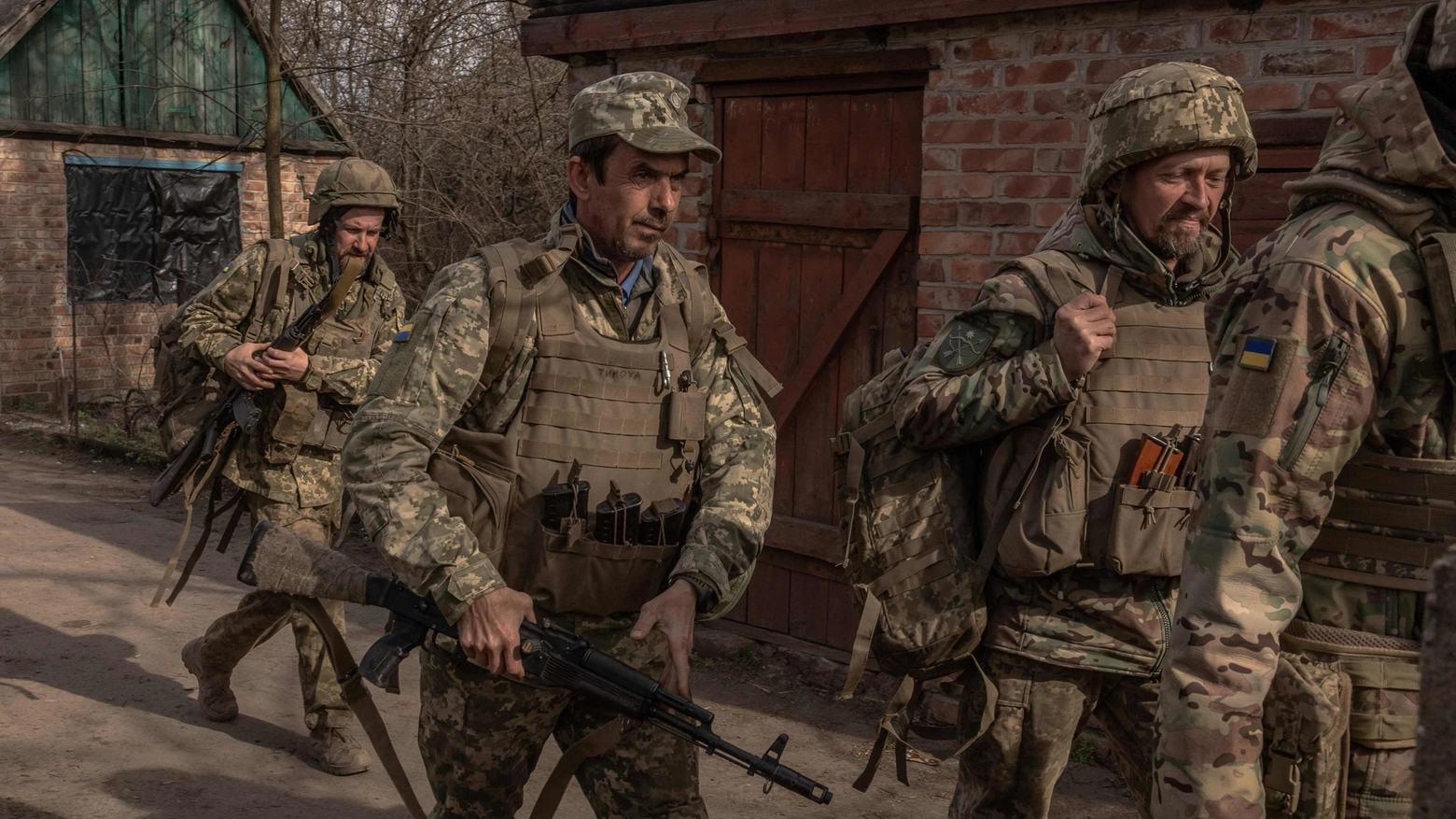 Soldados ucranianos (ANSA)