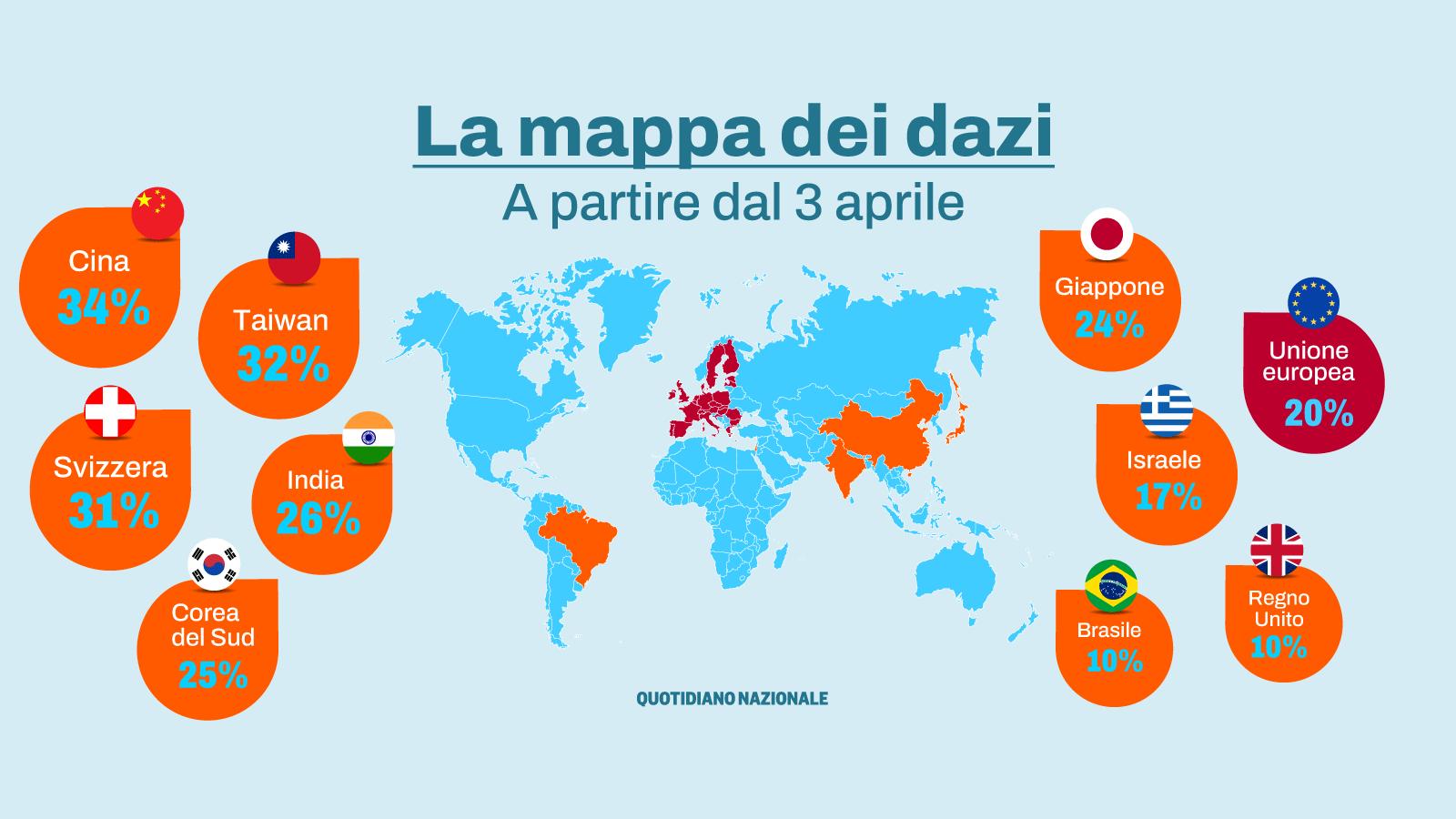 Gli strani conti di Trump sui dazi Ue al 39% per gli Usa e il caso delle olive spagnole Gli strani conti di Trump sui dazi Ue al 39% per gli Usa e il caso delle olive spagnole
