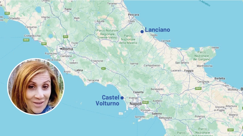 Milena Santirocco, insegnante di danza di Lanciano (Chieti), è scomparsa domenica 28 aprile ed è stata ritorvata a Castel Volturno Caserta) dopo 6 giorni