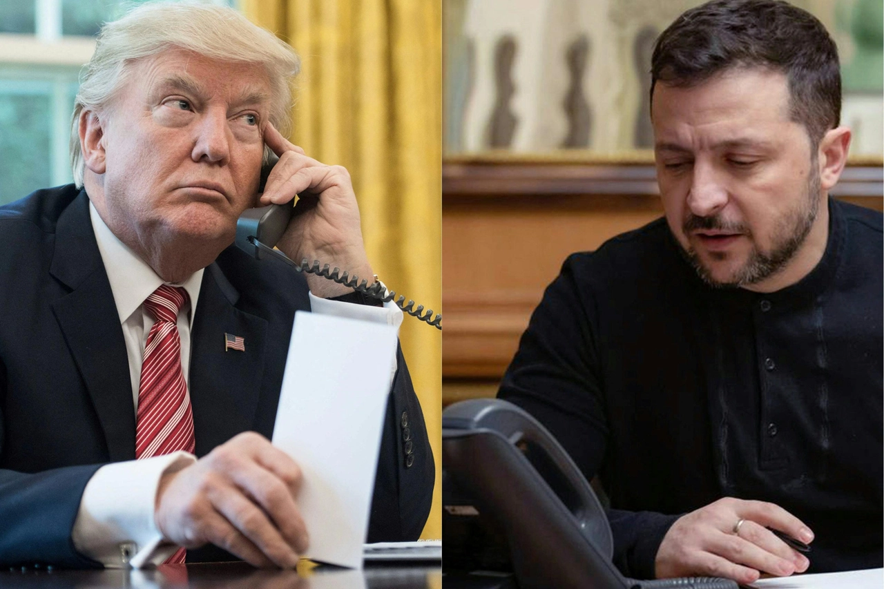 Telefonata fra Trump e Zelensky