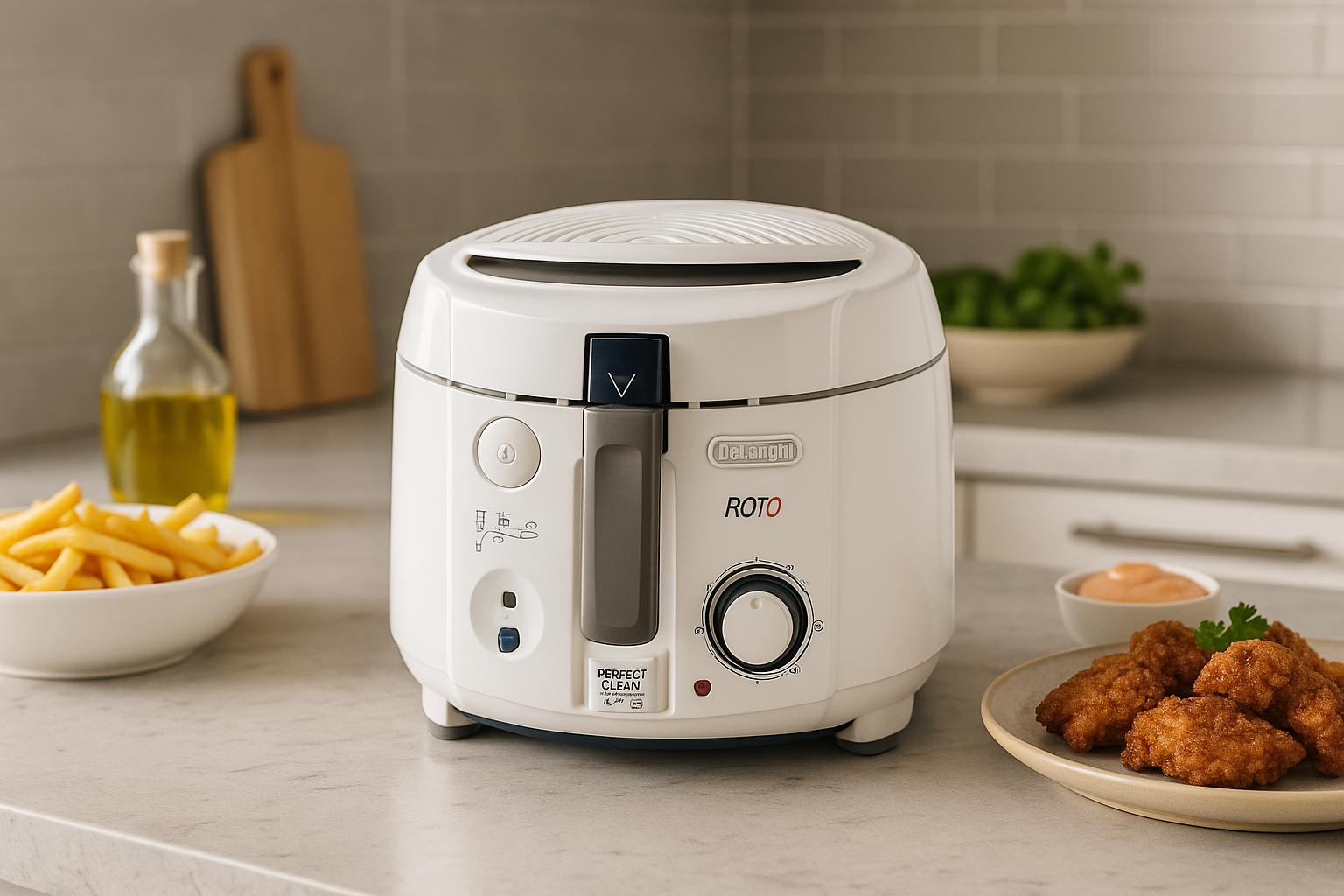 frittura croccante e sana con la friggitrice de8217longhi in offerta usi il 50 in meno di olio