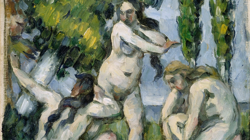 Paul Cézanne - Trois baigneuses (© 2024 RMN-Grand Palais / Hervè Lewandowski)