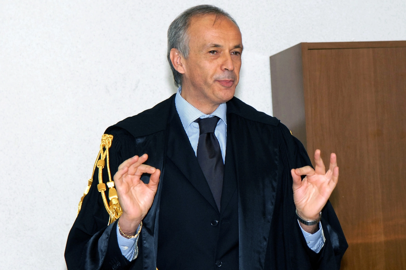 Il sostituto procuratore Antonio Laudati è indagato
