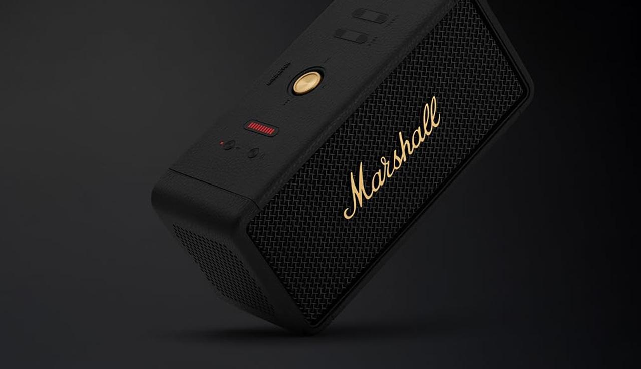 lo speaker bluetooth marshall impermeabile e portatile con 100€ di sconto su amazon