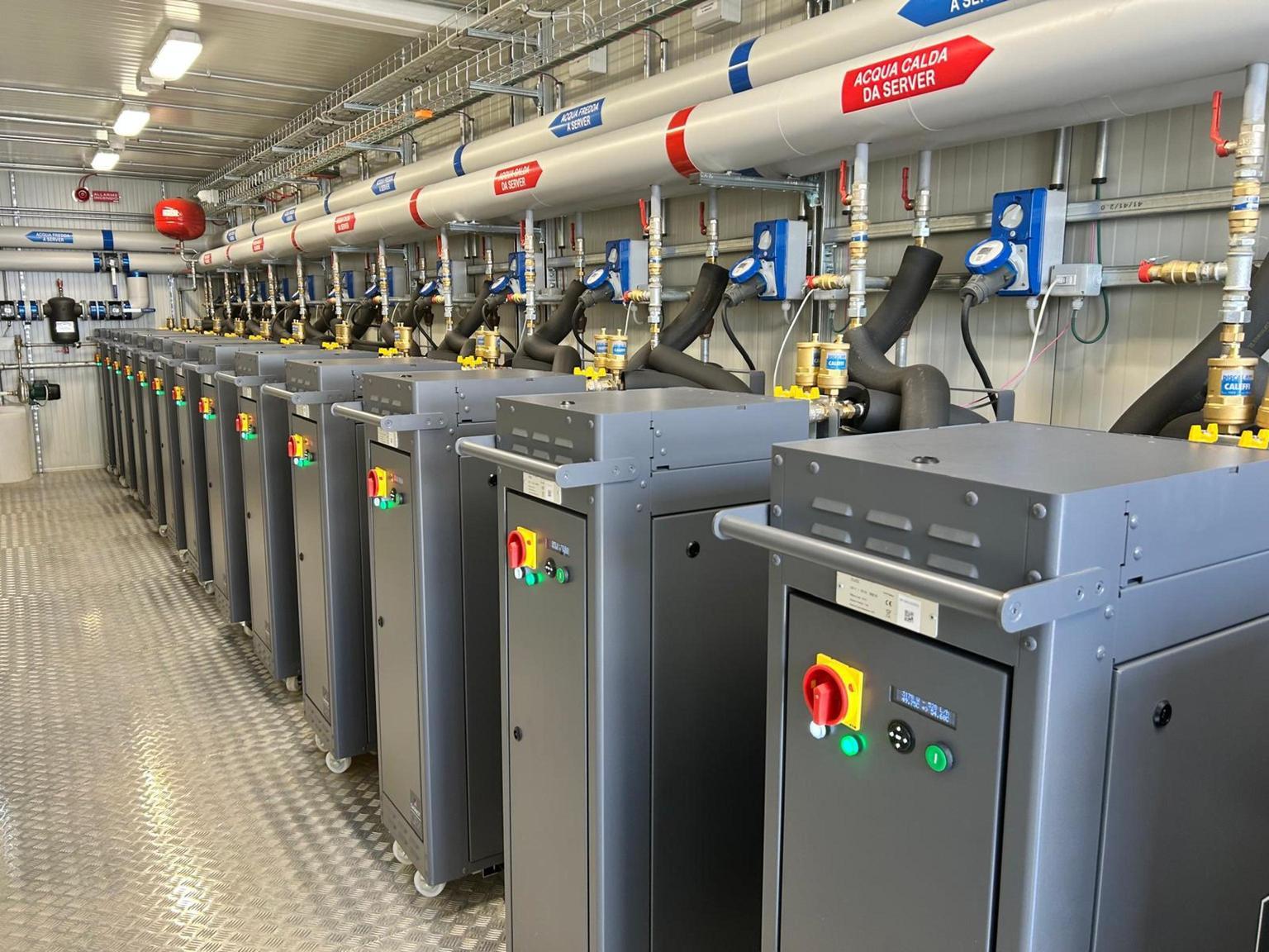 a2a con qarnot per data center che recupera calore dai server
