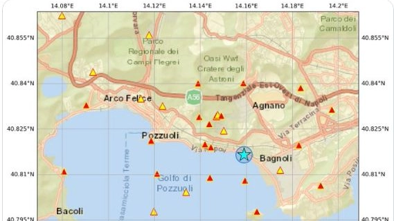 Terremoto Campi Flegrei