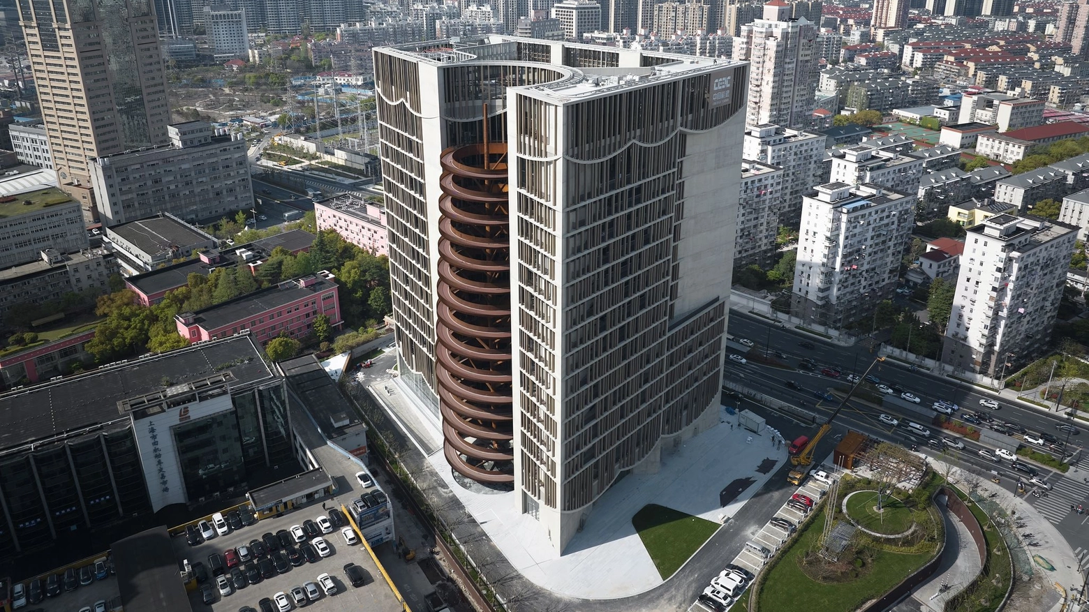Il palazzo ospita la nuova sede dell’East China Electronic Power Design Institute