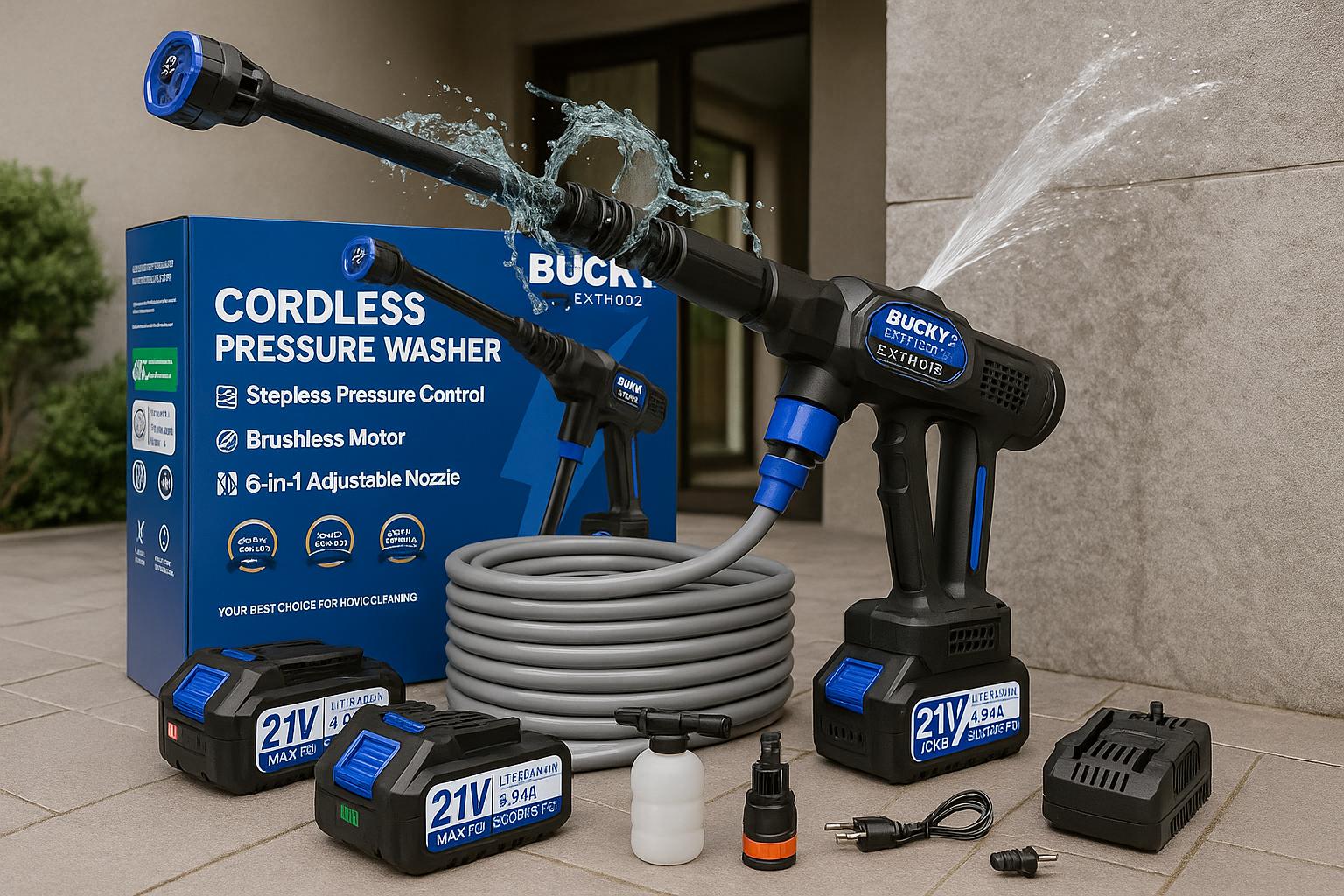 Basta secchi e tubi: questa idropulitrice a batteria pulisce tutto e oggi è in sconto Basta secchi e tubi: questa idropulitrice a batteria pulisce tutto e oggi è in sconto