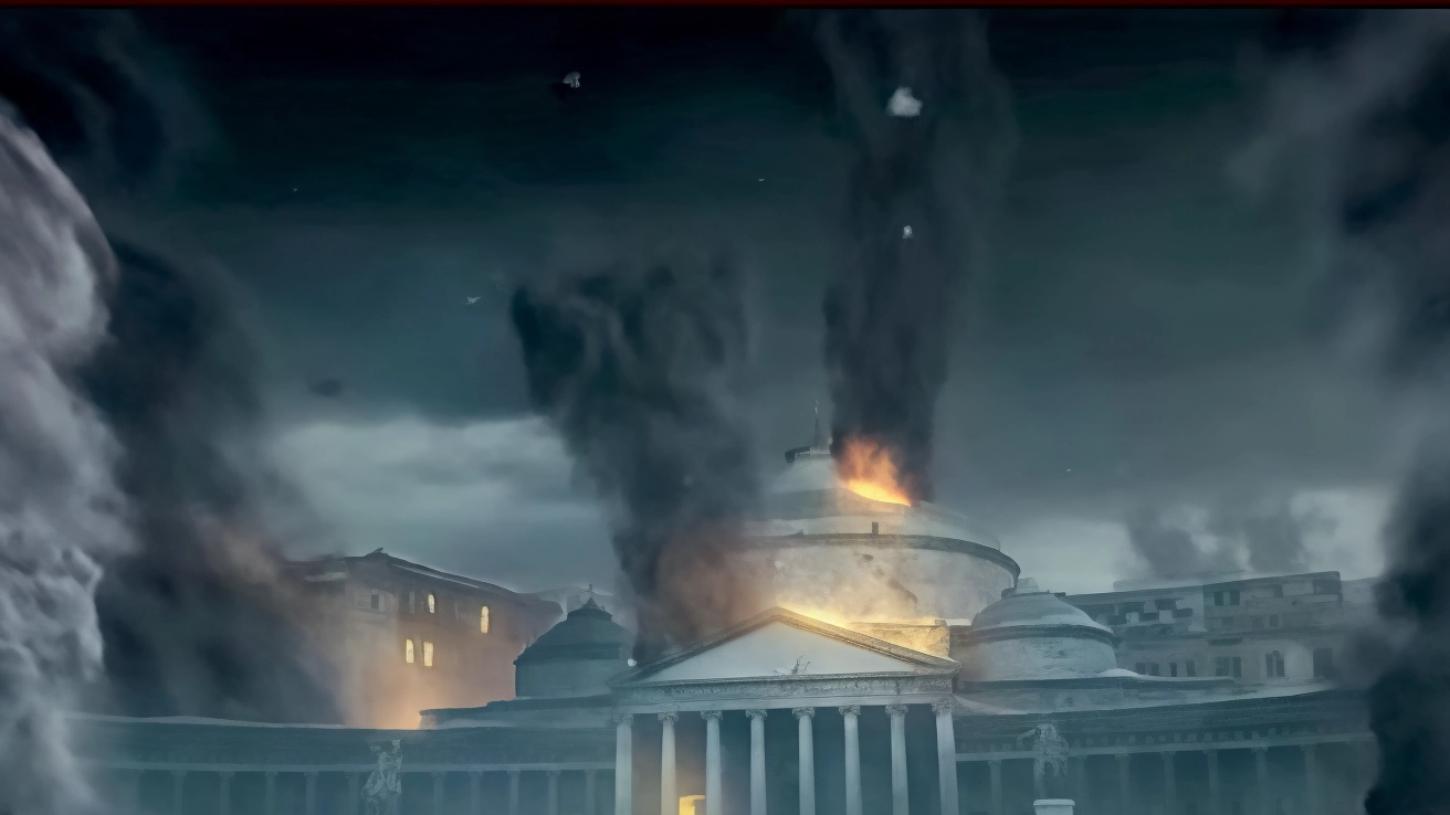 Il documentario "Napoli, il supervulcano che minaccia l’Europa" avverte che un'eruzione dei Campi Flegrei potrebbe seppellire Napoli sotto 30 metri di cenere, con conseguenze per il Sud Italia e l'Europa. L'Ingv smentisce un'eruzione imminente.