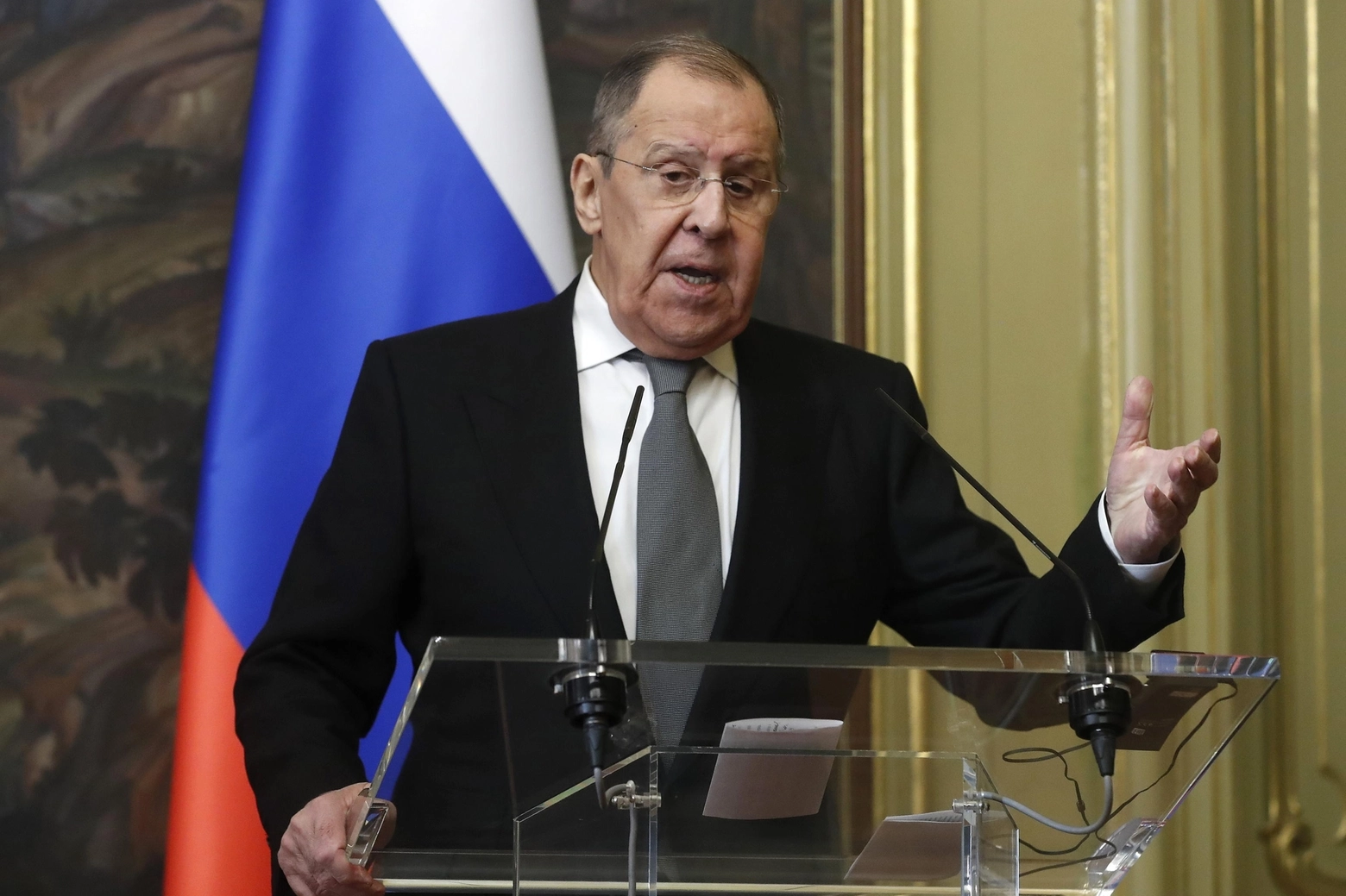 Il ministro degli Esteri russo, Sergej Lavrov (73 anni)