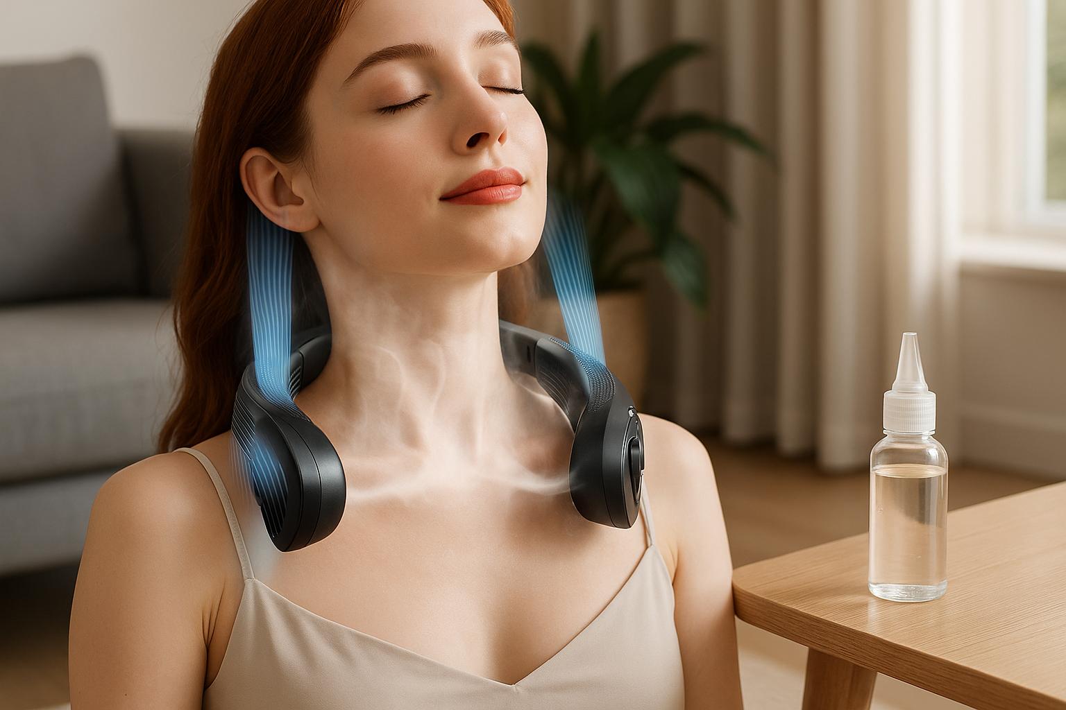 Ventilatore da collo con spray: affrettati, ti salverà l’estate e lo paghi pochissimo (solo per oggi) Ventilatore da collo con spray: affrettati, ti salverà l’estate e lo paghi pochissimo (solo per oggi)