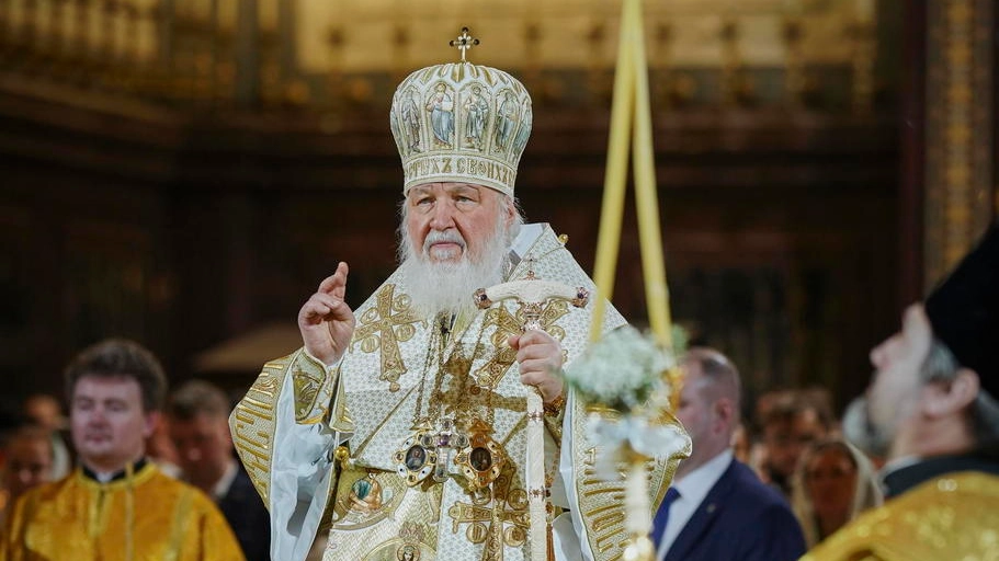 Il patriarca Kirill, capo della chiesa ortodossa di Mosca