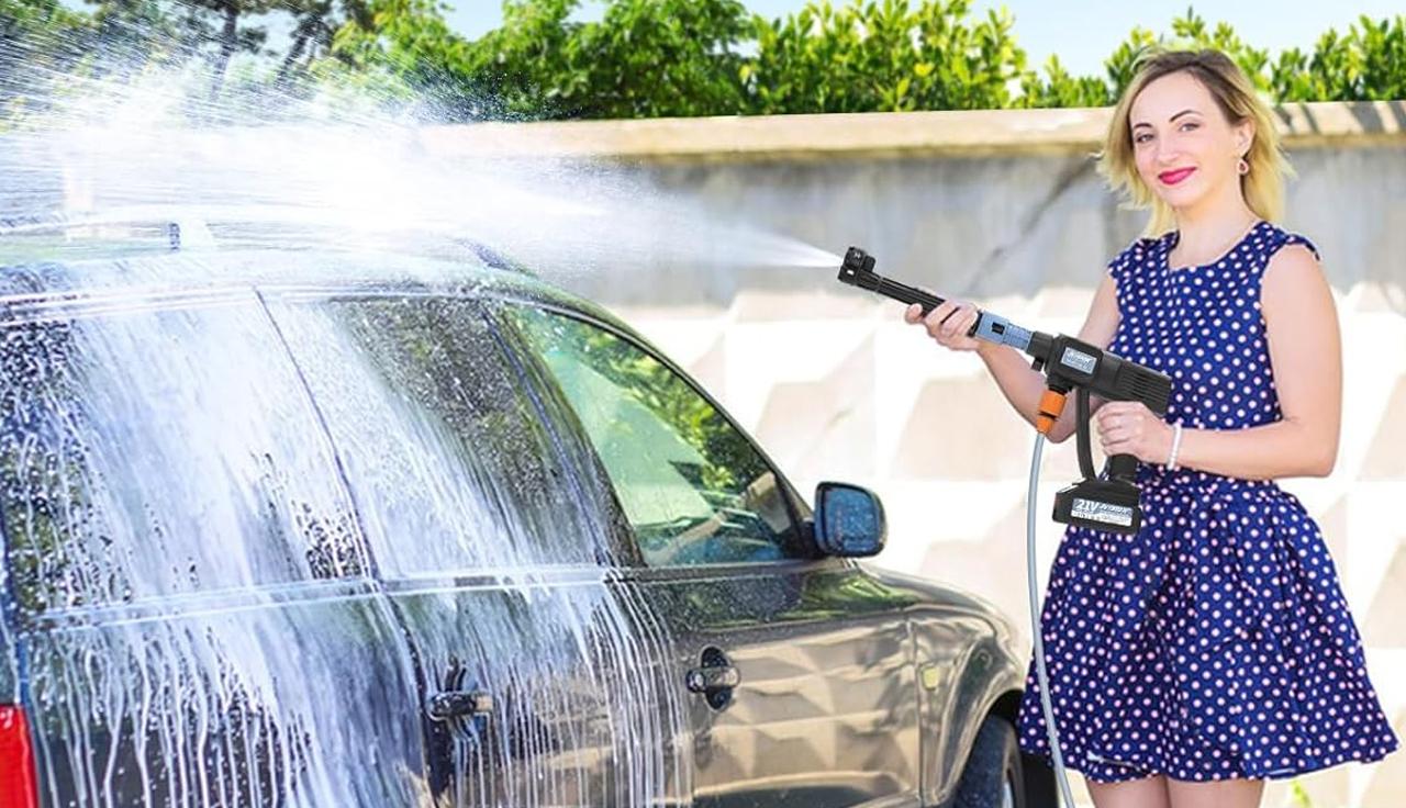 auto giardino terrazza l idropulitrice portatile che pulisce tutto è in offerta